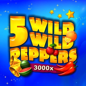 5 Wild Wild Peppers official Belatra slot cover artwork
