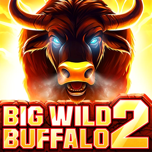 Big Wild Buffalo 2 official Belatra slot cover artwork