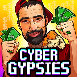 Cyber Gypsies official Belatra slot cover artwork