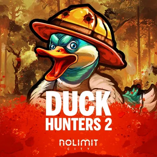 Duck Hunters 2 official Nolimit City slot cover artwork
