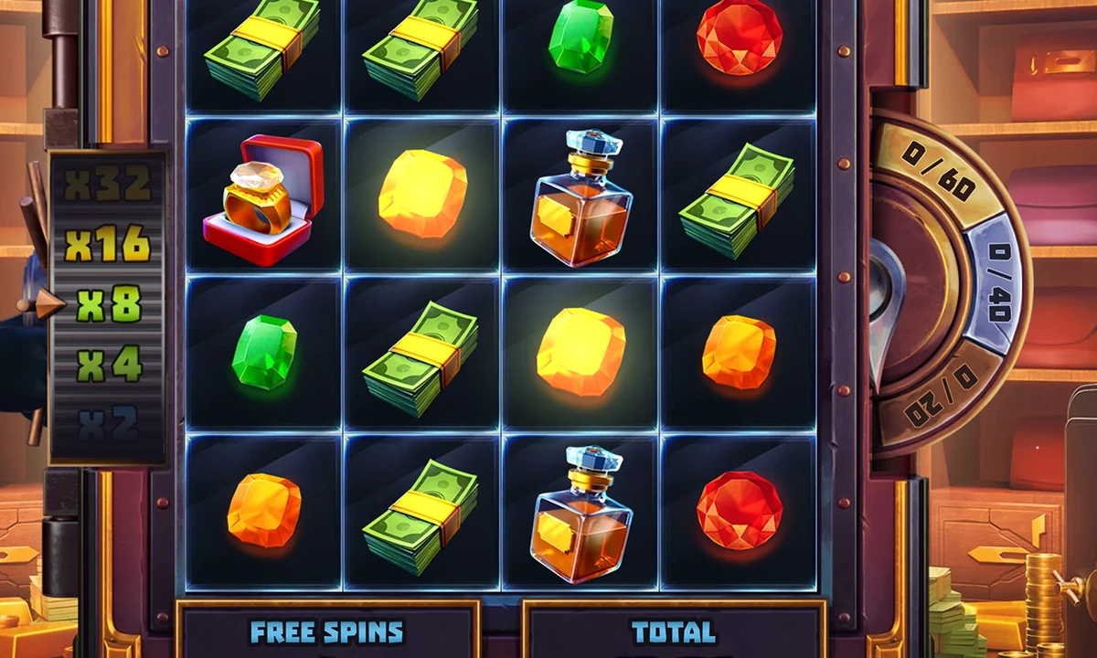 Midnight Marauder – ClusterBreaker symbols, combinations and feature area