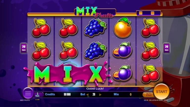 Mix Fruits official Belatra slot cover artwork