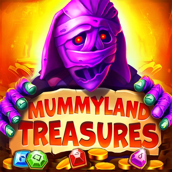 Mummyland Treasures official Belatra slot cover artwork