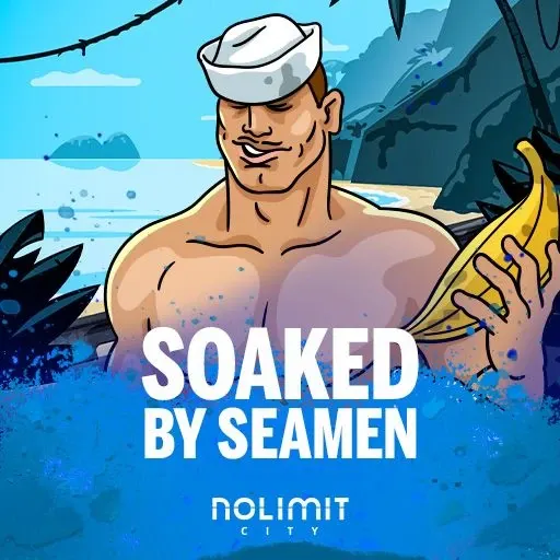 Soaked By Seamen official Nolimit City slot cover artwork