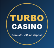 Turbo Casino logo with BonusPL no deposit bonus text